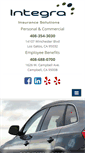 Mobile Screenshot of integra-insurance.com